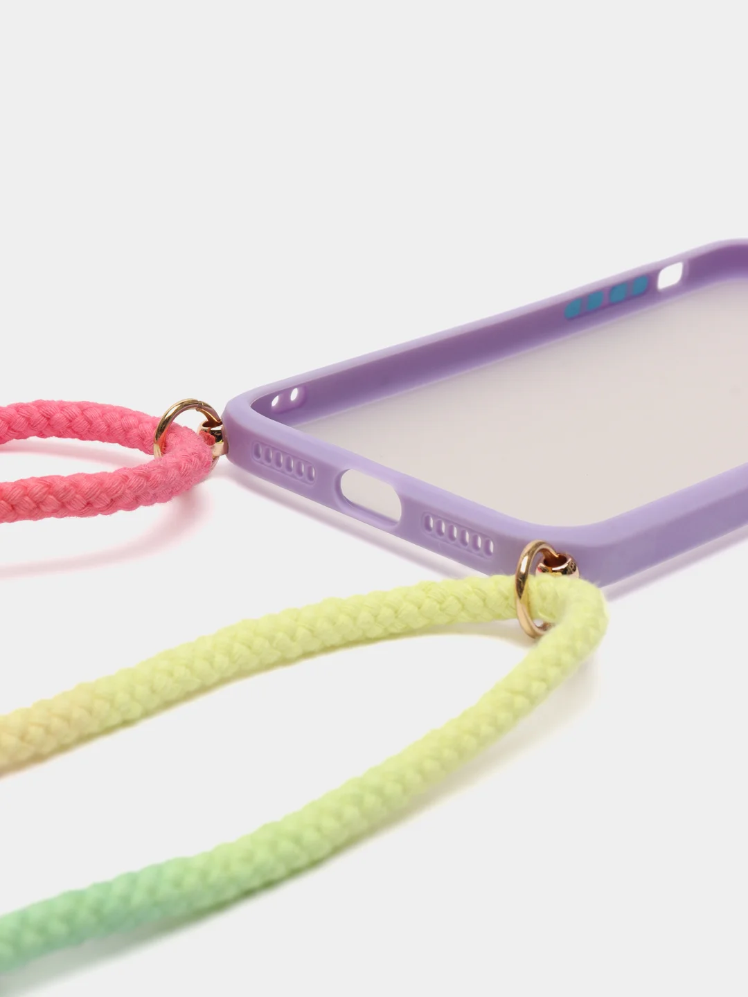 Алый чехол Rainbow rope для iPhone (Айфон) 7/8 Plus, 11, 12, 13, XS, XR, Pro