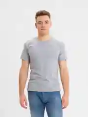 Серый футболка мужская