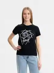 Хром футболка женская с печатью "Its LeviOsa, not LeviosA", по мотивам Гарри Поттера