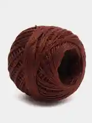 Тёмно-коричневый пряжа "Ирис", 82 м