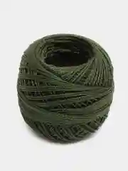 Тёмно-зелёный пряжа "Ирис", 82 м