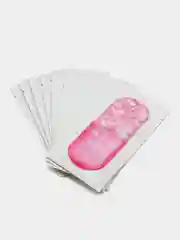 Розовый маска гелевая для лица, в саше, 10 штук