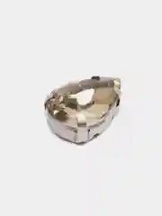 Карамельный стразы в форме "Капля", в оправе