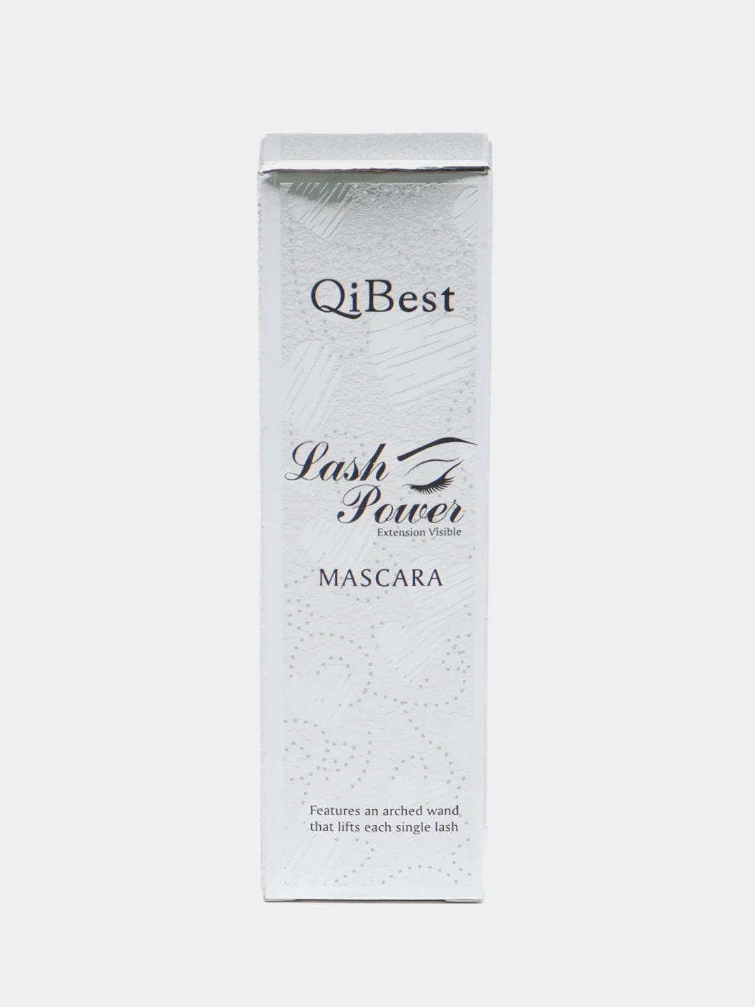 Черный тушь для ресниц QiBest, черная, удлиняющая, влагостойкая