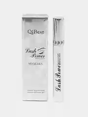 Черный тушь для ресниц QiBest, черная, удлиняющая, влагостойкая