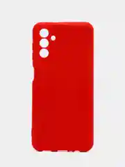 Красный чехол Silicone Cover для Samsung Galaxy A04S / A13 (Самсунг А04С / А13 5G), силиконовый