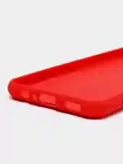 Красный чехол Silicone Cover для Samsung Galaxy A04S / A13 (Самсунг А04С / А13 5G), силиконовый