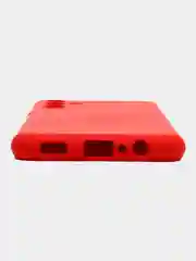 Красный чехол Silicone Cover для Samsung Galaxy A04S / A13 (Самсунг А04С / А13 5G), силиконовый