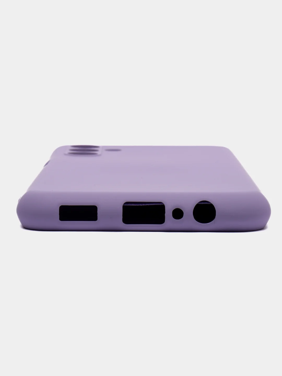 Лавандовый чехол Silicone Cover для Samsung Galaxy A04S / A13 (Самсунг А04С / А13 5G), силиконовый