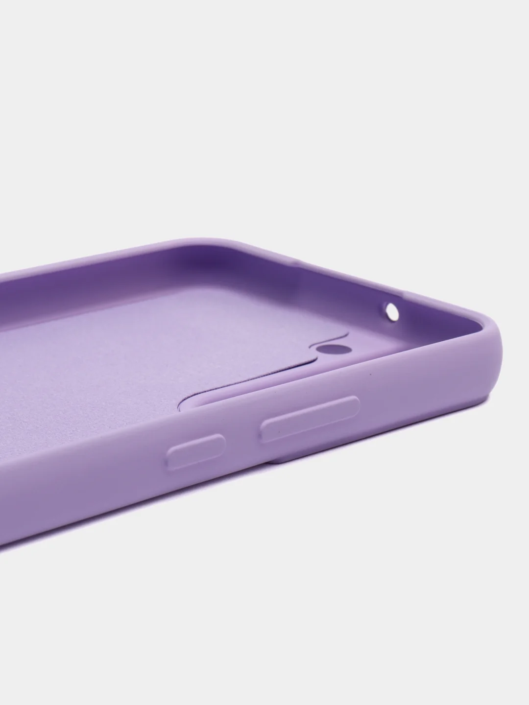 Лавандовый чехол силиконовый для Samsung Galaxy S22 (Самсунг Галакси С22), Silicone Cover