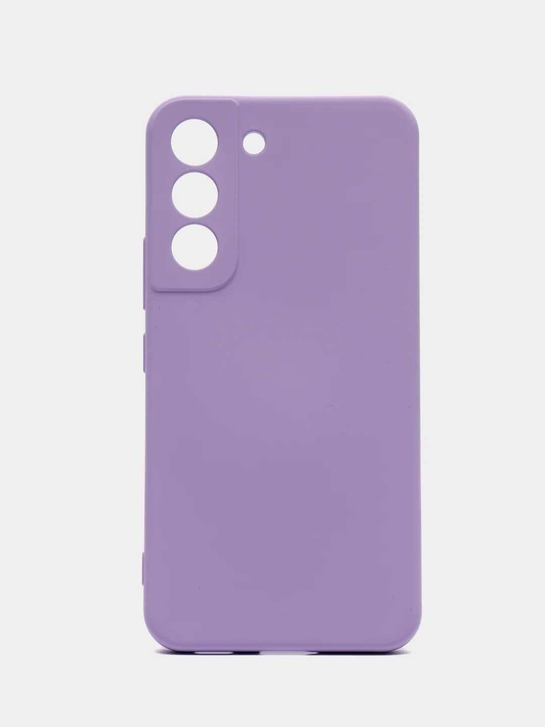 Лавандовый чехол силиконовый для Samsung Galaxy S22 (Самсунг Галакси С22), Silicone Cover