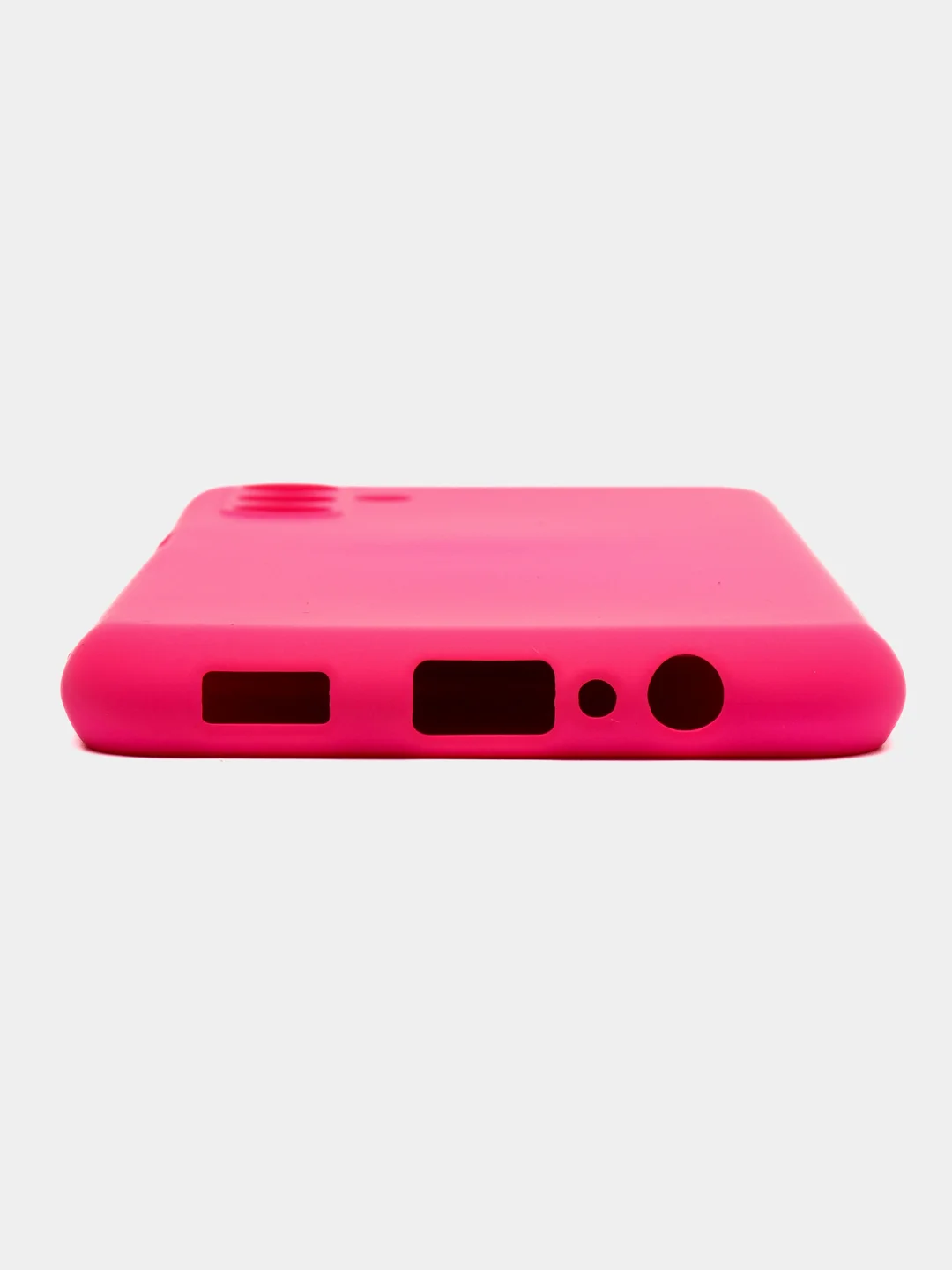 Фуксия чехол Silicone Cover для Samsung Galaxy A04S / A13 (Самсунг А04С / А13 5G), силиконовый