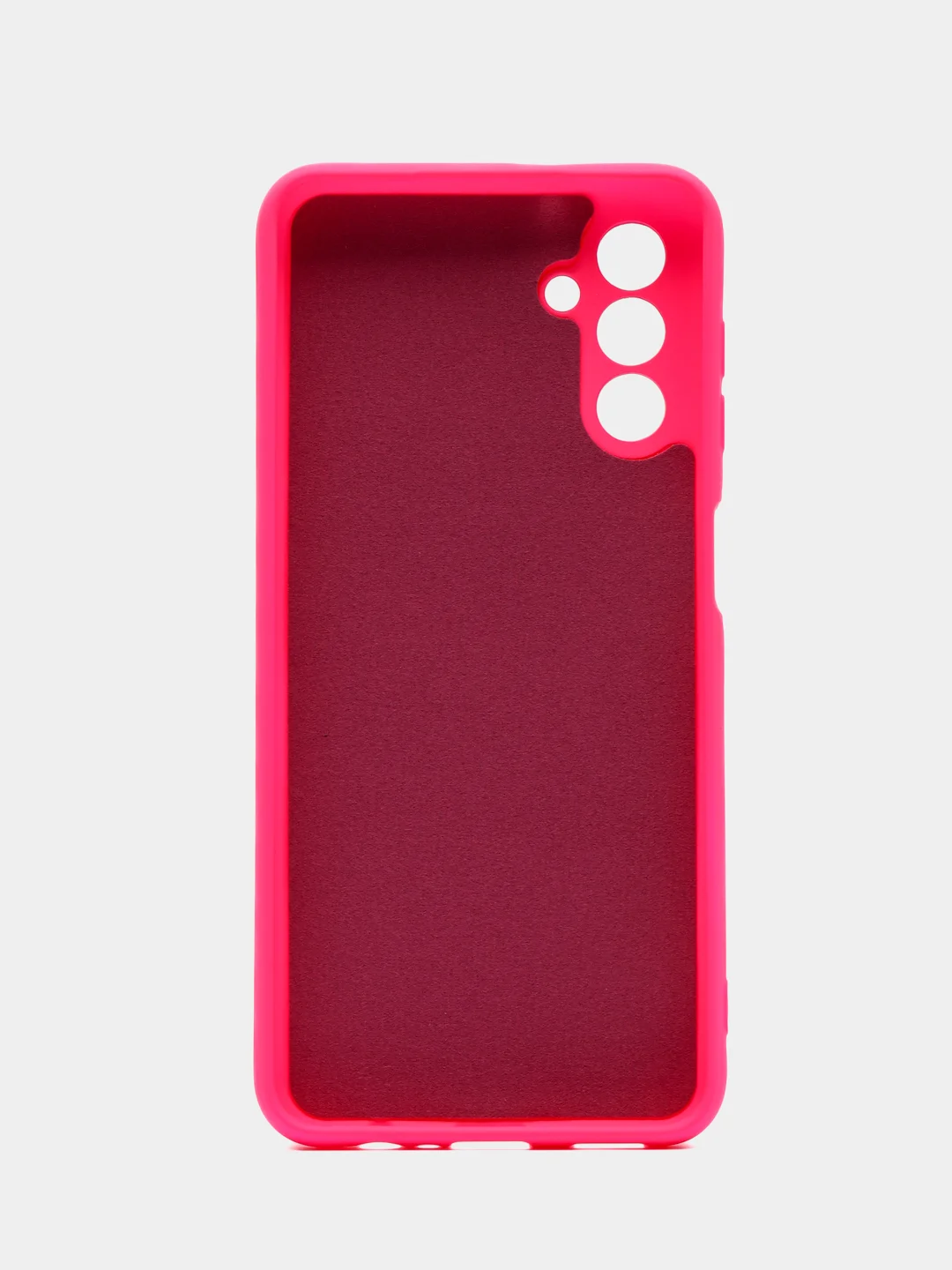 Фуксия чехол Silicone Cover для Samsung Galaxy A04S / A13 (Самсунг А04С / А13 5G), силиконовый