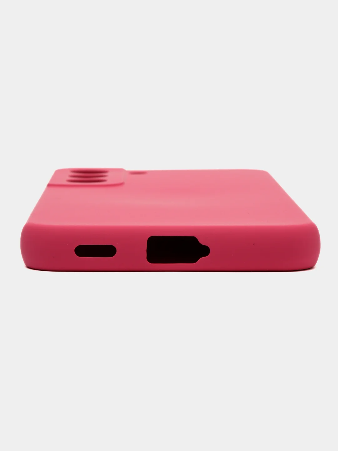 Алый чехол силиконовый для Samsung Galaxy S22 (Самсунг Галакси С22), Silicone Cover