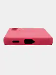 Алый чехол силиконовый для Samsung Galaxy S22 (Самсунг Галакси С22), Silicone Cover