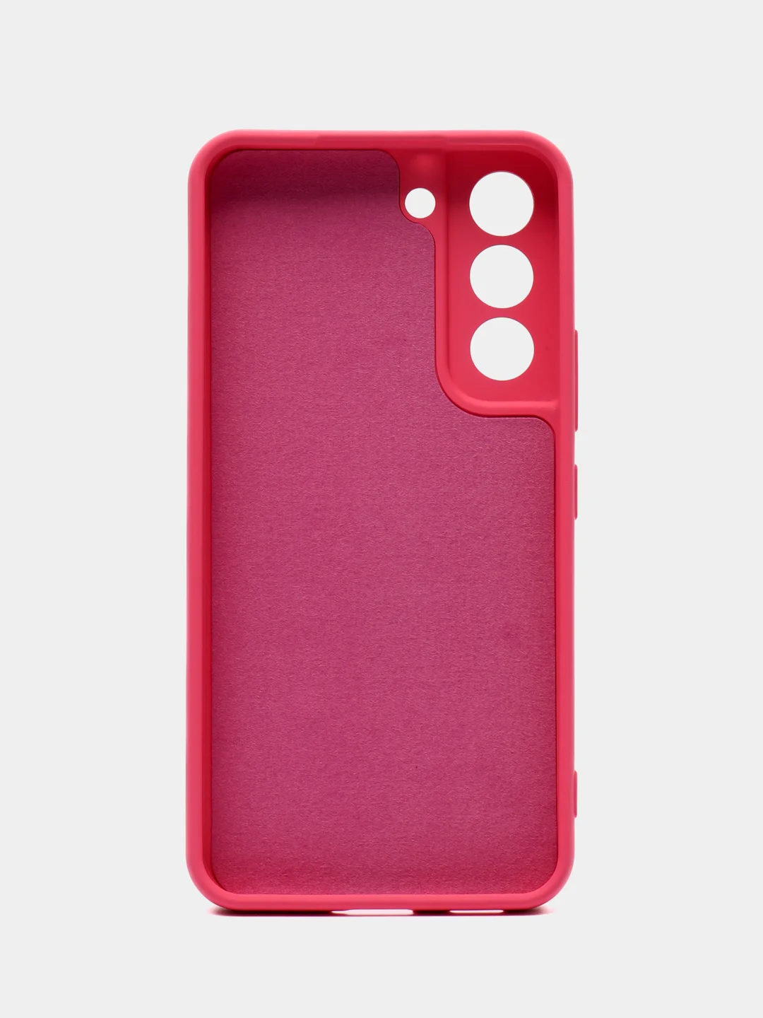 Алый чехол силиконовый для Samsung Galaxy S22 (Самсунг Галакси С22), Silicone Cover