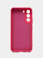 Алый чехол силиконовый для Samsung Galaxy S22 (Самсунг Галакси С22), Silicone Cover