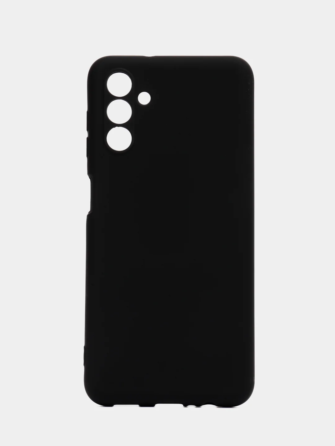 Черный чехол Silicone Cover для Samsung Galaxy A04S / A13 (Самсунг А04С / А13 5G), силиконовый