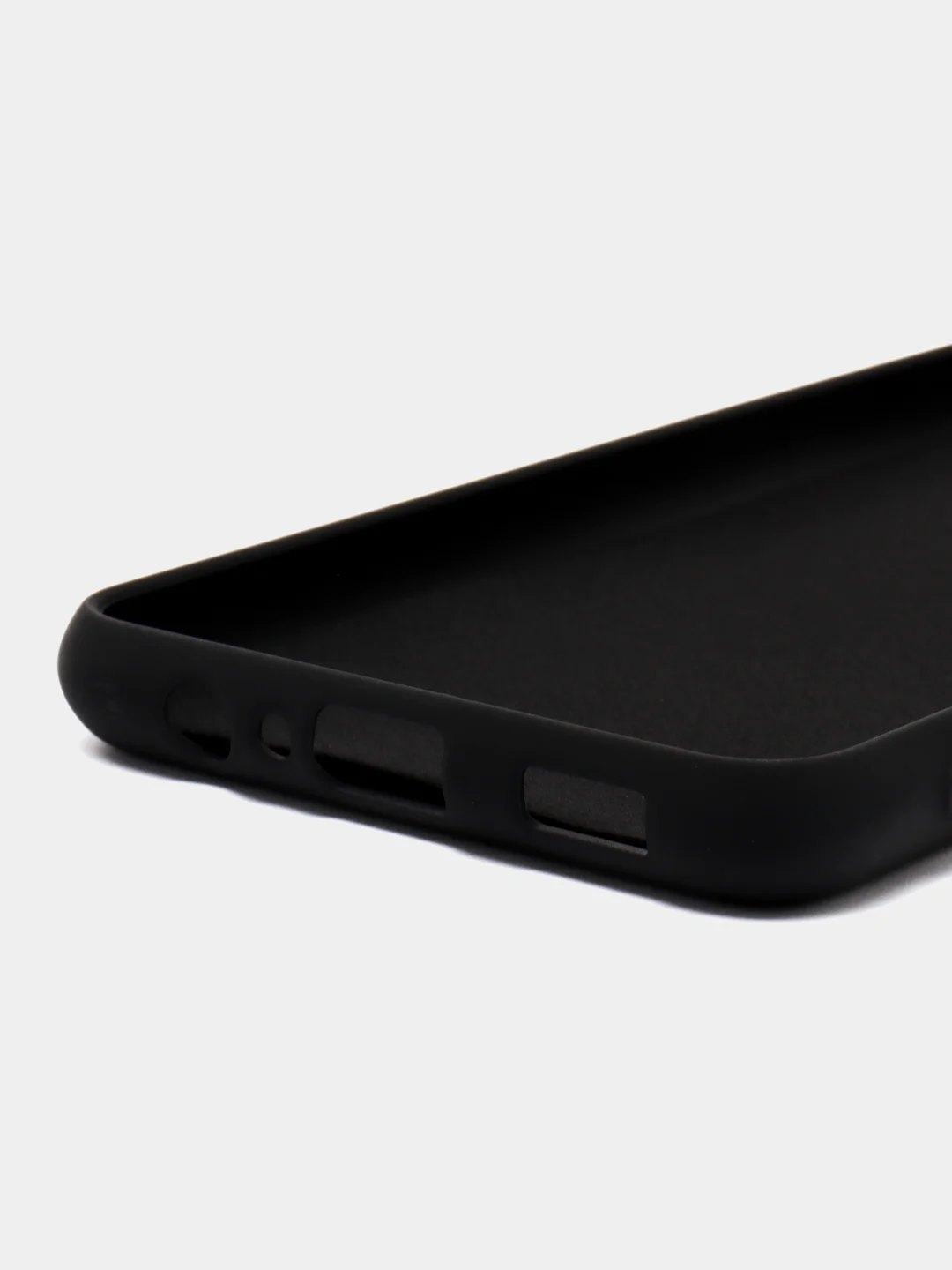 Черный чехол Silicone Cover для Samsung Galaxy A04S / A13 (Самсунг А04С / А13 5G), силиконовый
