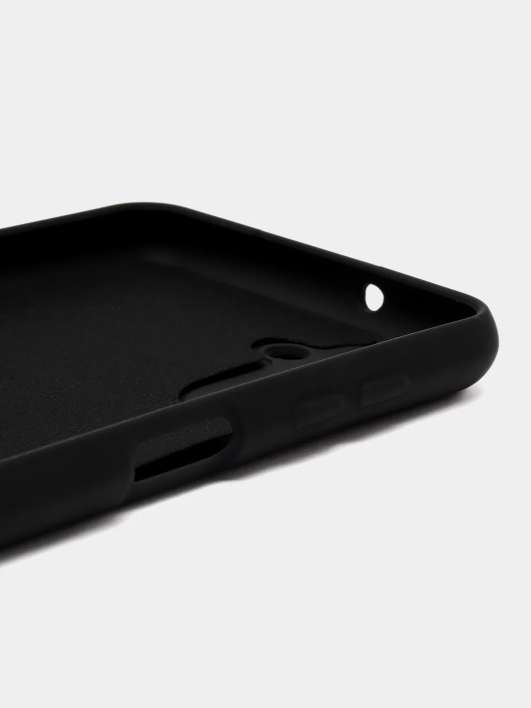 Черный чехол Silicone Cover для Samsung Galaxy A04S / A13 (Самсунг А04С / А13 5G), силиконовый