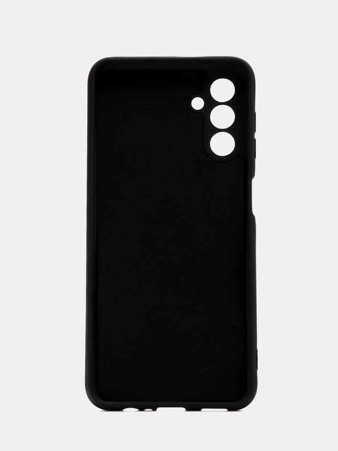 Черный чехол Silicone Cover для Samsung Galaxy A04S / A13 (Самсунг А04С / А13 5G), силиконовый