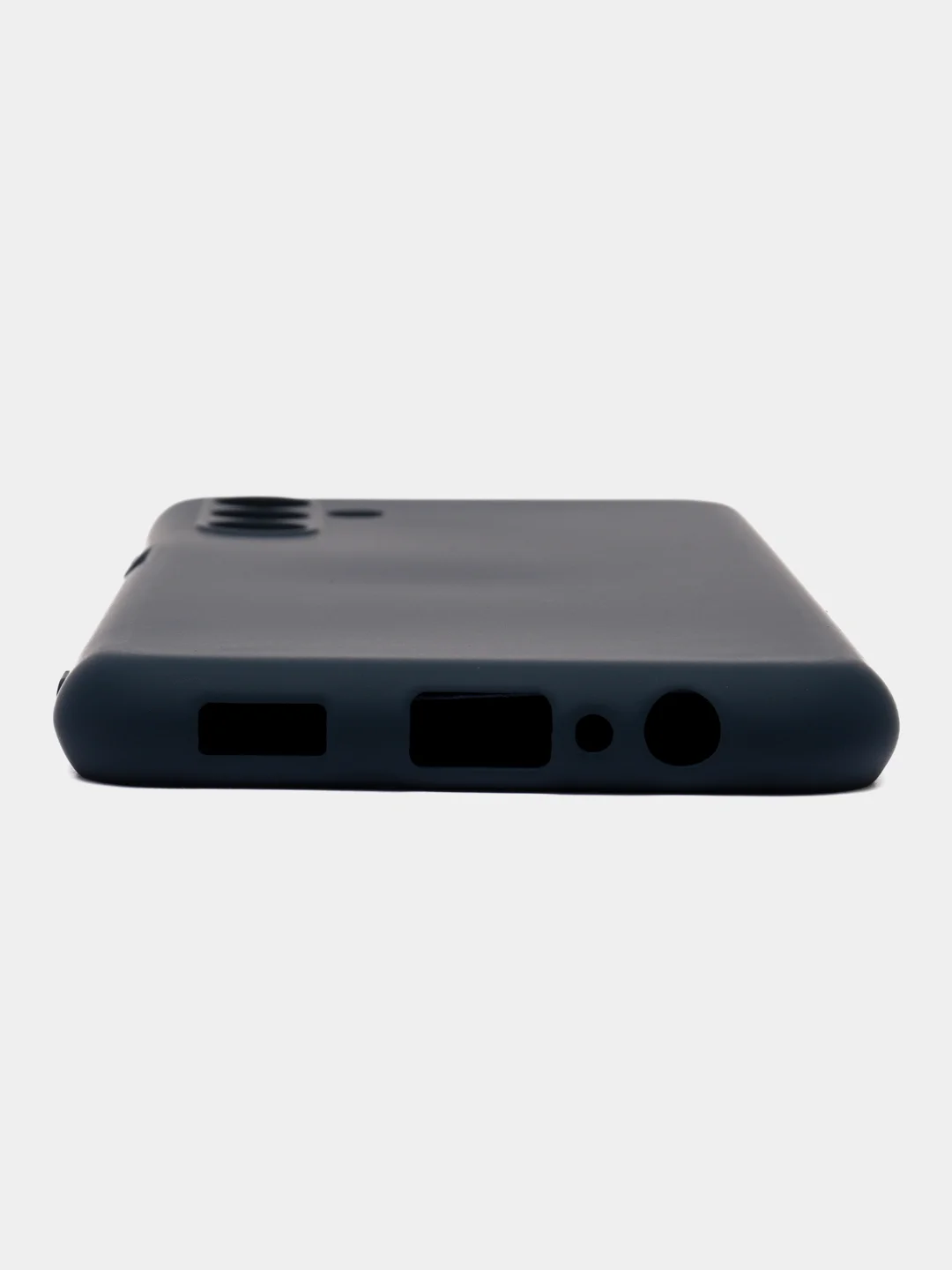 Темно-синий чехол Silicone Cover для Samsung Galaxy A04S / A13 (Самсунг А04С / А13 5G), силиконовый