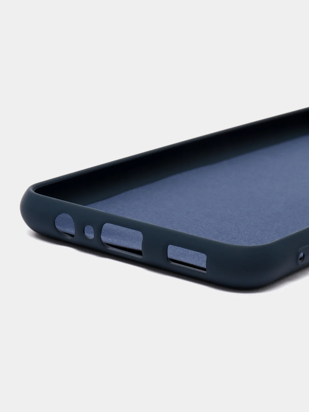 Темно-синий чехол Silicone Cover для Samsung Galaxy A04S / A13 (Самсунг А04С / А13 5G), силиконовый