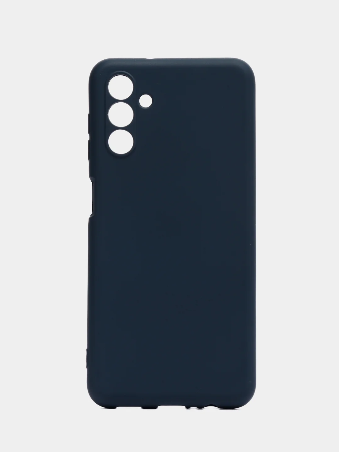 Темно-синий чехол Silicone Cover для Samsung Galaxy A04S / A13 (Самсунг А04С / А13 5G), силиконовый