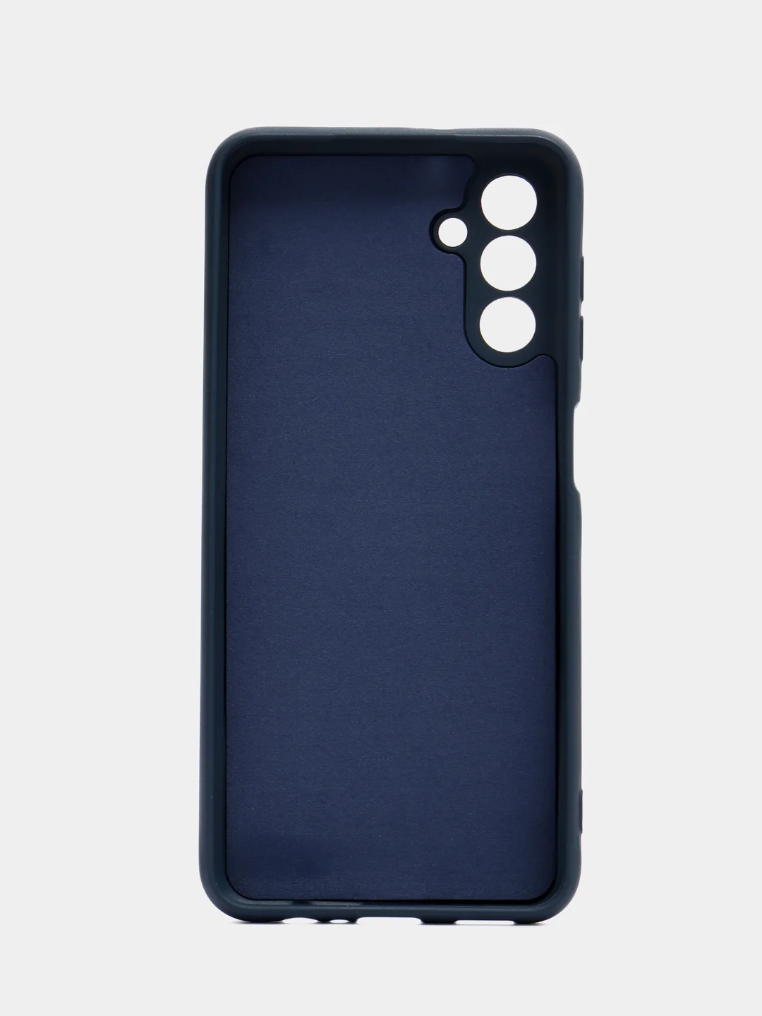 Темно-синий чехол Silicone Cover для Samsung Galaxy A04S / A13 (Самсунг А04С / А13 5G), силиконовый
