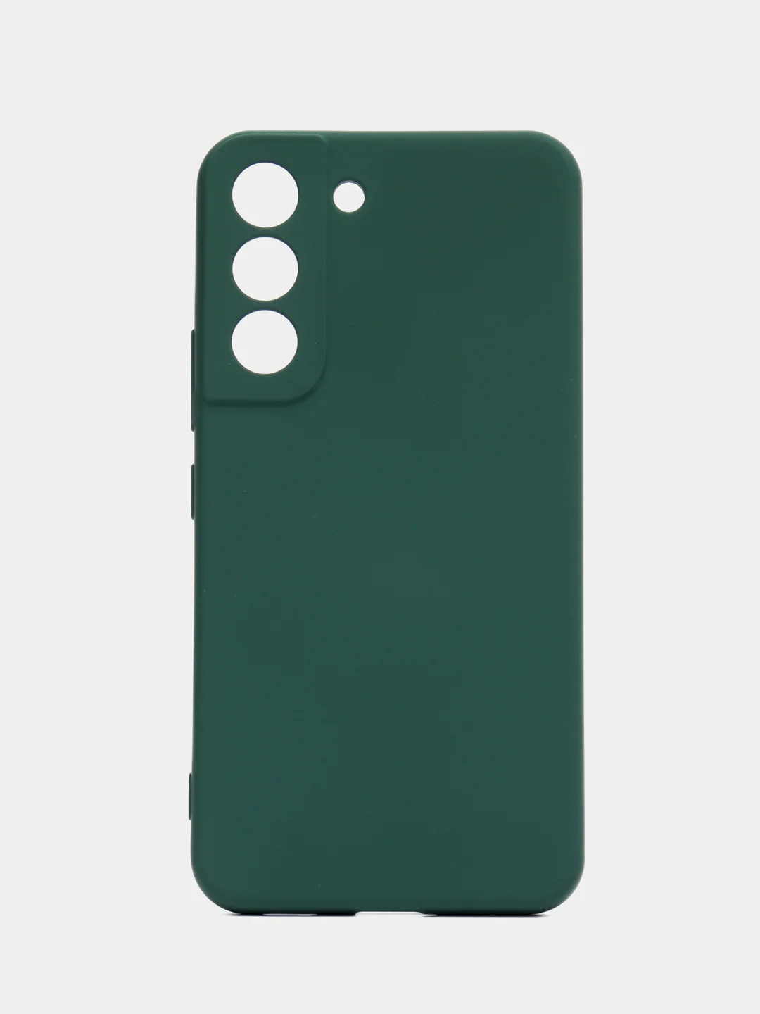 Лесной зеленый чехол силиконовый для Samsung Galaxy S22 (Самсунг Галакси С22), Silicone Cover