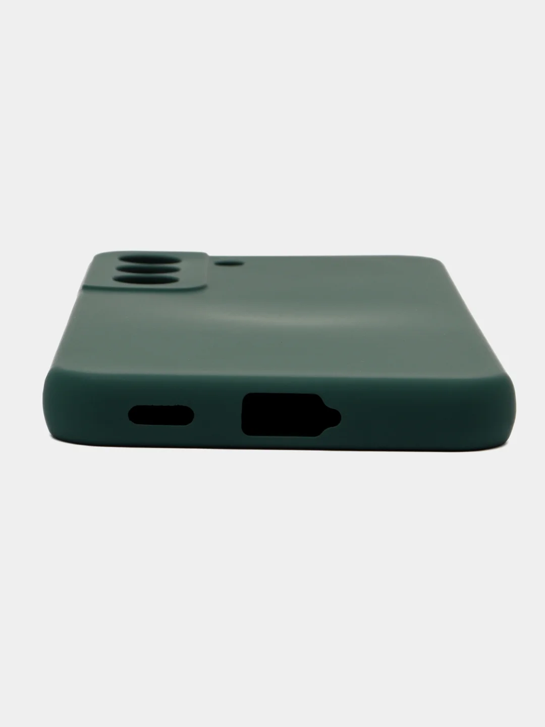Лесной зеленый чехол силиконовый для Samsung Galaxy S22 (Самсунг Галакси С22), Silicone Cover