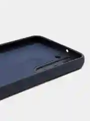 Темно-синий чехол силиконовый для Samsung Galaxy S22 (Самсунг Галакси С22), Silicone Cover