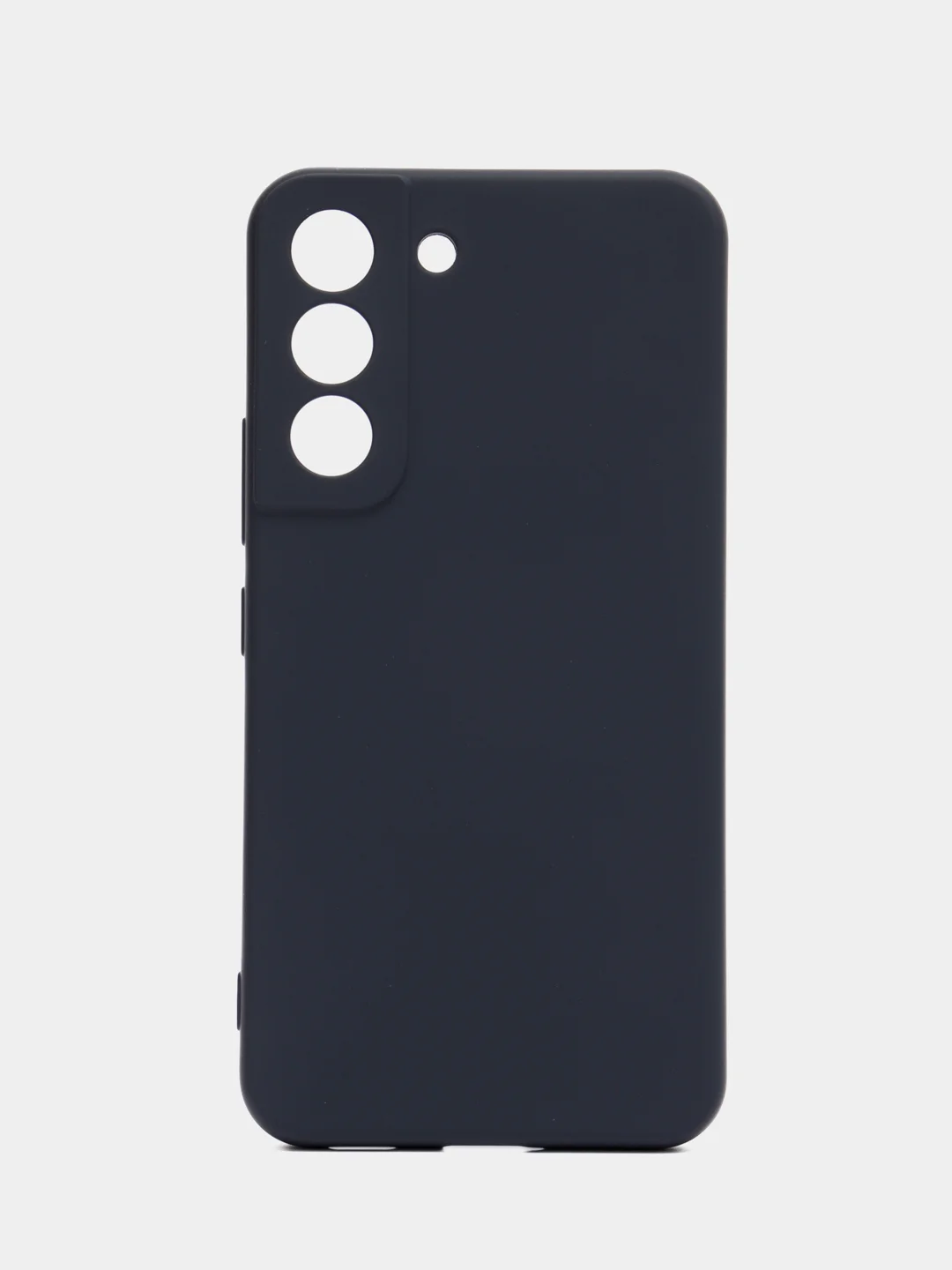 Темно-синий чехол силиконовый для Samsung Galaxy S22 (Самсунг Галакси С22), Silicone Cover