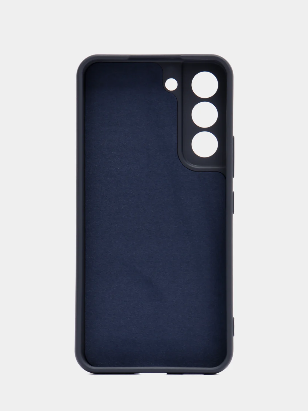 Темно-синий чехол силиконовый для Samsung Galaxy S22 (Самсунг Галакси С22), Silicone Cover