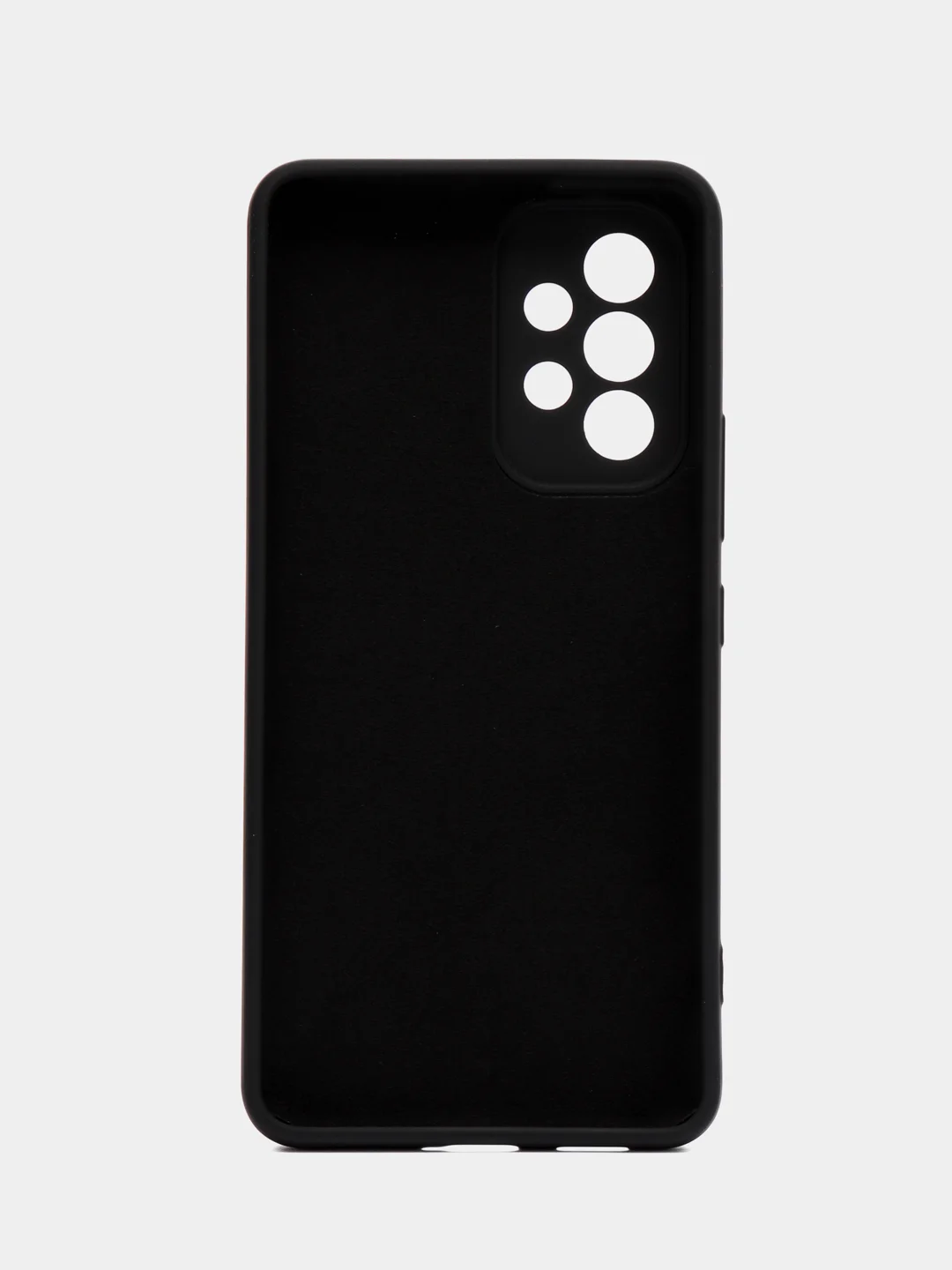 Угольный чехол силиконовый для Samsung Galaxy A53 (Самсунг Галакси А53), Silicone Cover