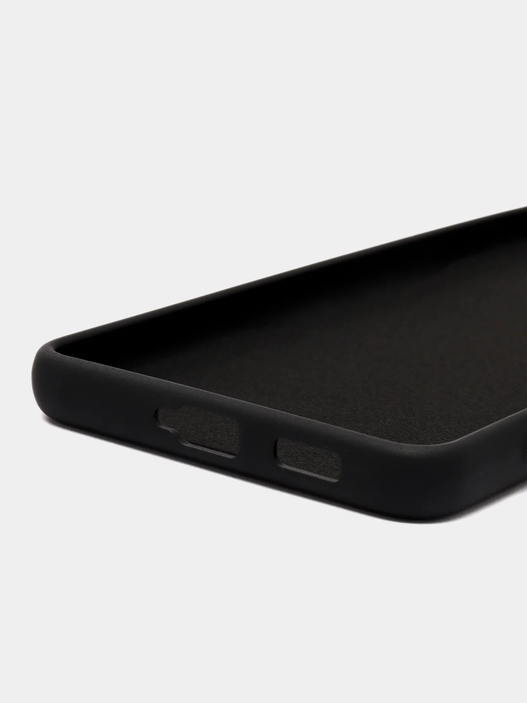 Угольный чехол силиконовый для Samsung Galaxy A53 (Самсунг Галакси А53), Silicone Cover