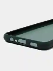 Тёмно-зелёный чехол Silicone Cover для Samsung Galaxy A04S / A13 (Самсунг А04С / А13 5G), силиконовый
