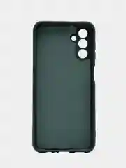 Тёмно-зелёный чехол Silicone Cover для Samsung Galaxy A04S / A13 (Самсунг А04С / А13 5G), силиконовый