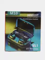 Наушники беспроводные M10, с Power Bank