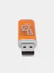Зеленый флеш-накопитель USB, 5 объемов, SmartBuy Glossy 2.0, USB 2,0, 3,0