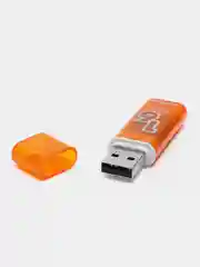 Зеленый флеш-накопитель USB, 5 объемов, SmartBuy Glossy 2.0, USB 2,0, 3,0