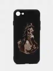 Силиконовый чехол-накладка для iPhone 7/8, с рисунком