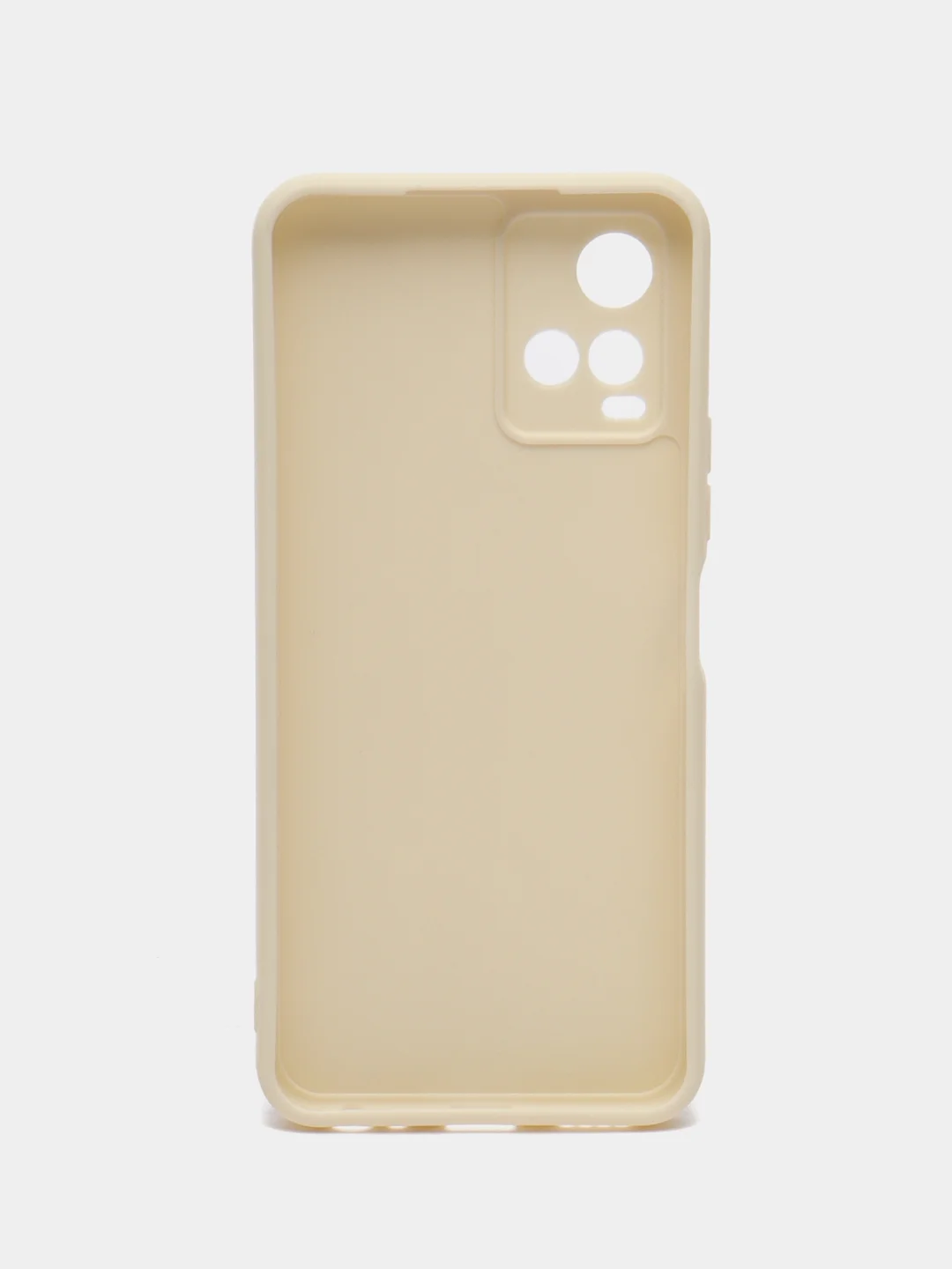 Молочный силиконовый чехол для Vivo V21 4G, 5G, V21S 5G (Виво В21 4Г, 5Г, В21С 5Г)), прозрачный