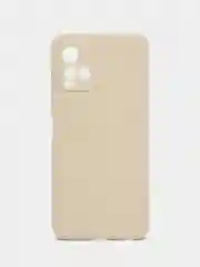 Молочный силиконовый чехол для Vivo V21 4G, 5G, V21S 5G (Виво В21 4Г, 5Г, В21С 5Г)), прозрачный