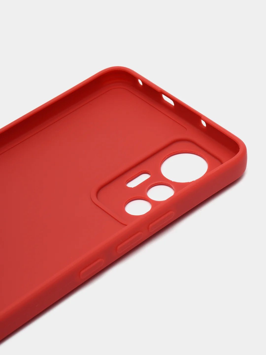 Коралловый силиконовый чехол для Xiaomi 12 Lite (Сяоми 12 Лайт), прозрачный