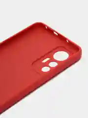 Коралловый силиконовый чехол для Xiaomi 12 Lite (Сяоми 12 Лайт), прозрачный