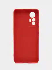 Коралловый силиконовый чехол для Xiaomi 12 Lite (Сяоми 12 Лайт), прозрачный