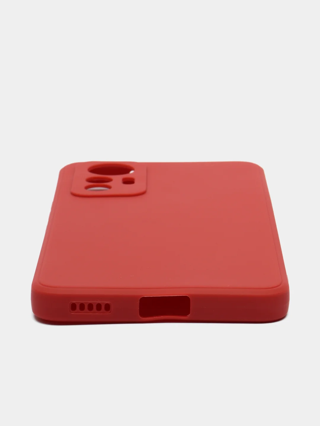 Коралловый силиконовый чехол для Xiaomi 12 Lite (Сяоми 12 Лайт), прозрачный