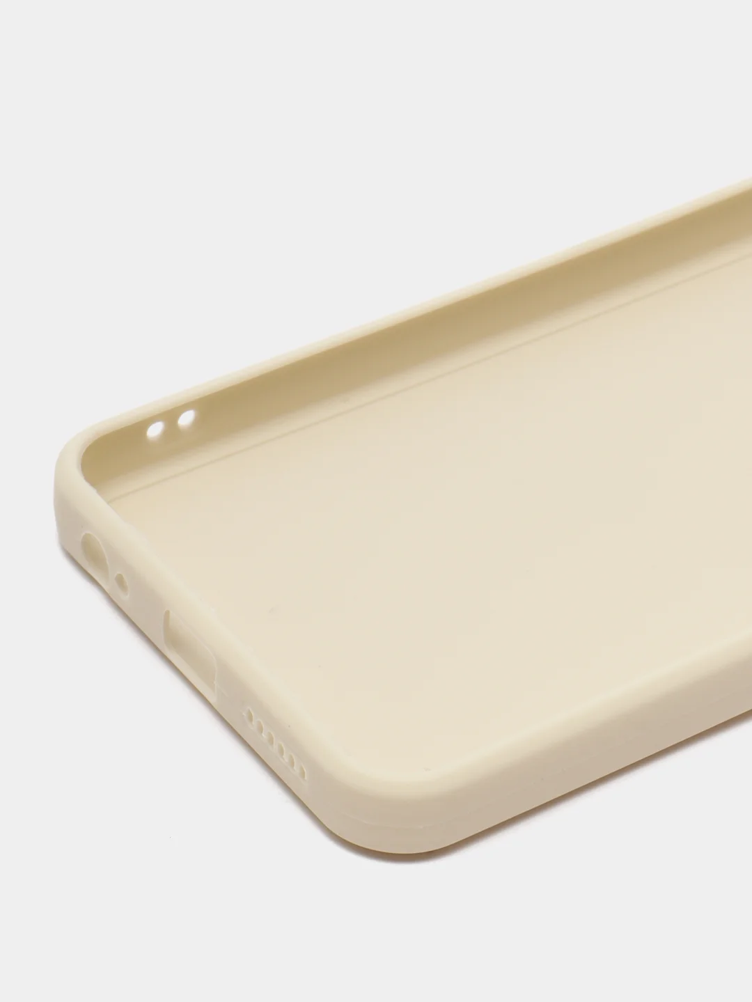 Молочный чехол для Infinix Smart 6 Plus (Смарт 6 Плюс), прозрачный силиконовый