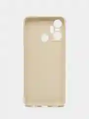 Молочный чехол для Infinix Smart 6 Plus (Смарт 6 Плюс), прозрачный силиконовый
